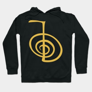 Cho ku rei Reiki Symbol Gold_2 Hoodie